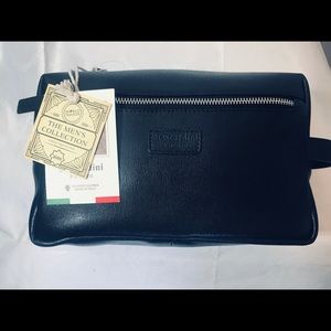 New Moscardini Firenze Italy Black Leather